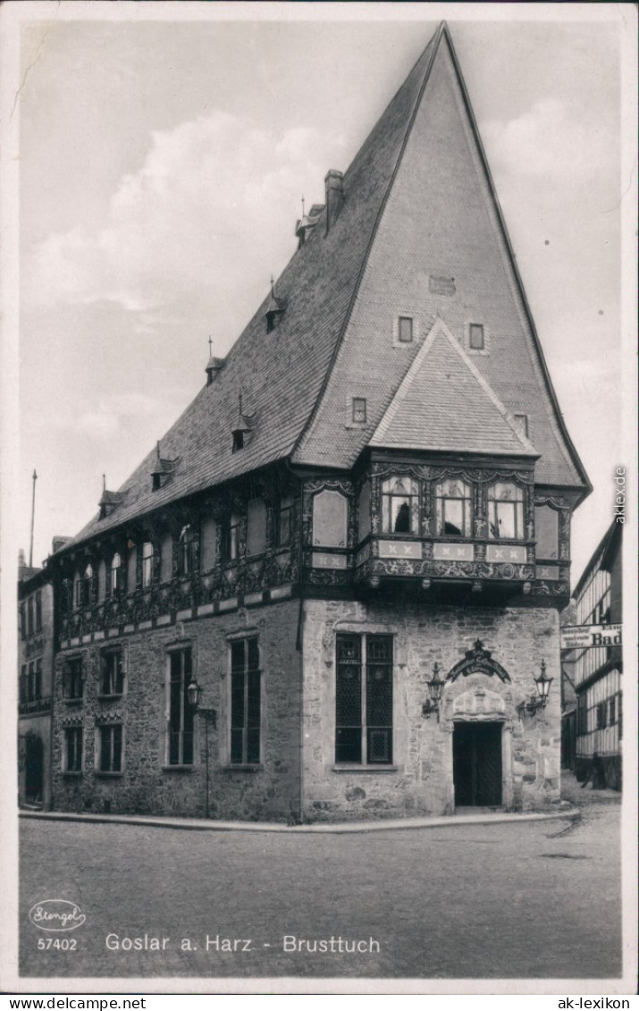 Ansichtskarte Goslar Hotel Brusttuch 1931 - Goslar
