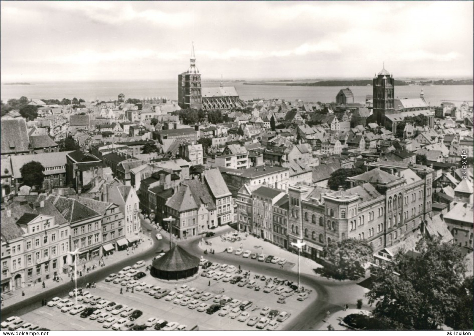 Ansichtskarte Stralsund Blick über Die Stadt 1976 - Stralsund