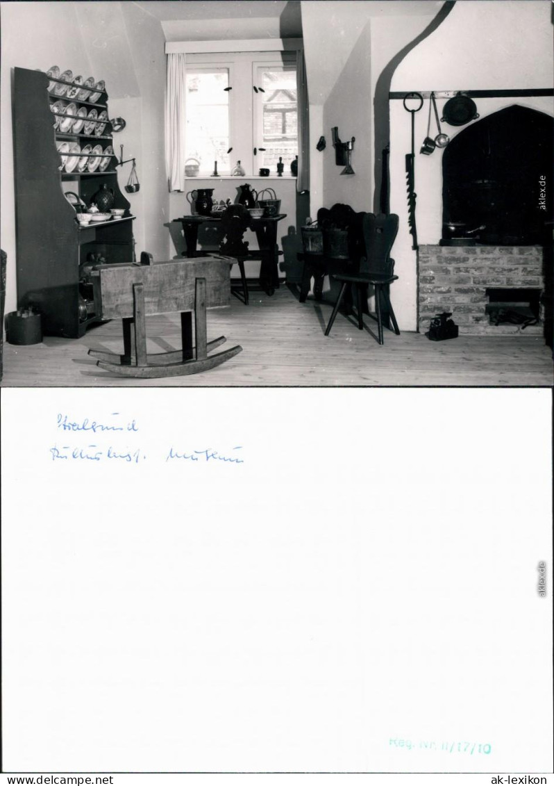 Foto Stralsund Kulturhistorisches Museum - Küche 1965 Privatfoto - Stralsund