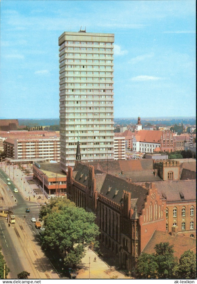 Frankfurt (Oder) Blick Vom Hochhaus Grubener Straße 1986 - Frankfurt A. D. Oder