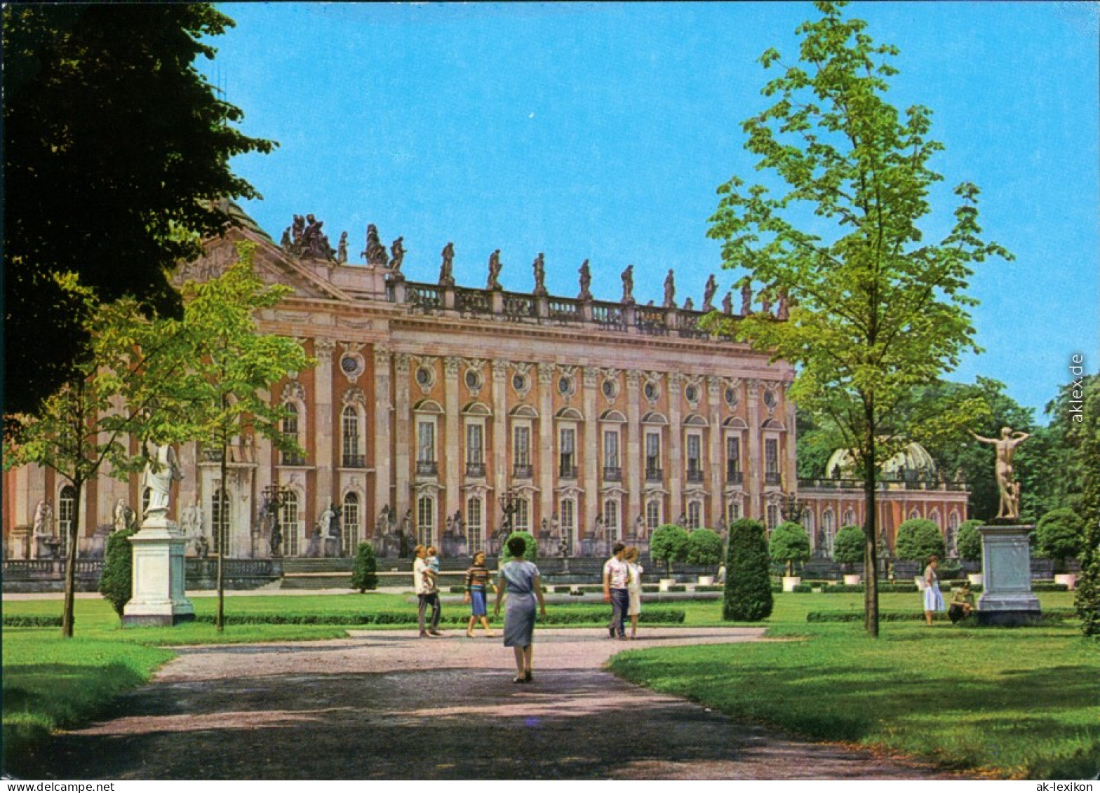 Ansichtskarte Brandenburger Vorstadt-Potsdam Neues Palais (Sanssouci) 1977 - Potsdam