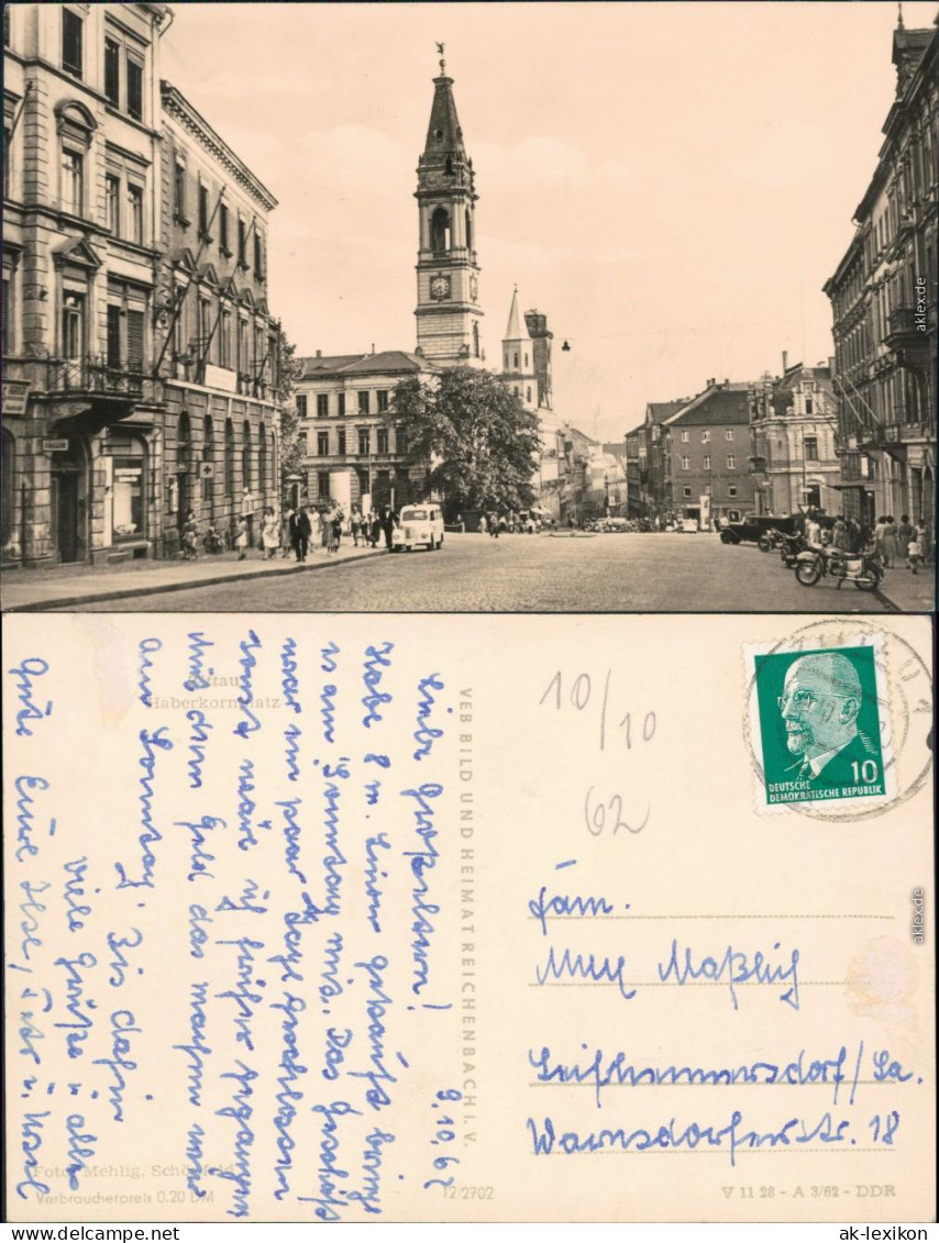 Ansichtskarte Zittau Partie Am Haberkornplatz 1962  - Zittau