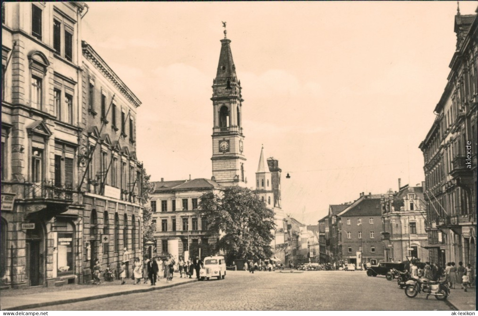 Ansichtskarte Zittau Partie Am Haberkornplatz 1962  - Zittau