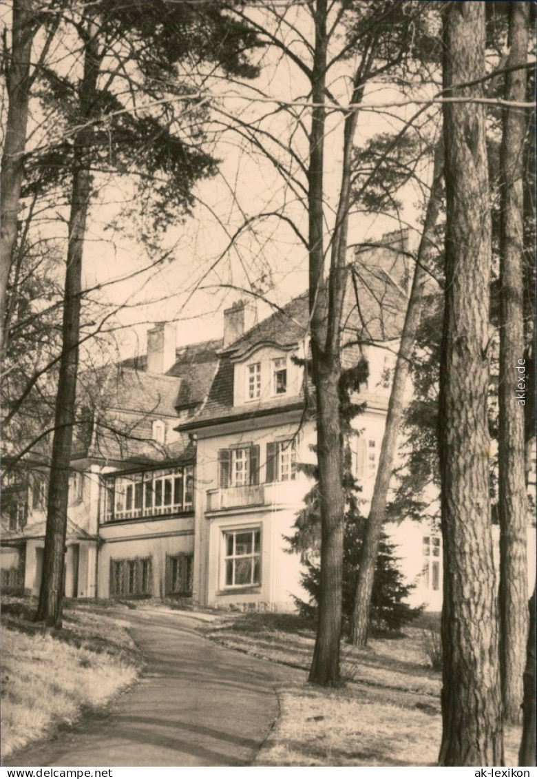 Neu Fahrland-Potsdam Kliniksanatorium Heinrich Heine - Hauptgebäude 1970 - Neu Fahrland