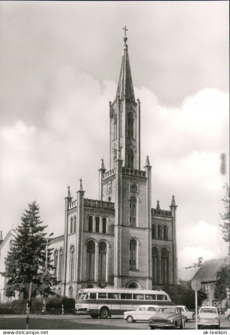 Ansichtskarte Fürstenberg/Havel Kirche 1978 - Fuerstenberg