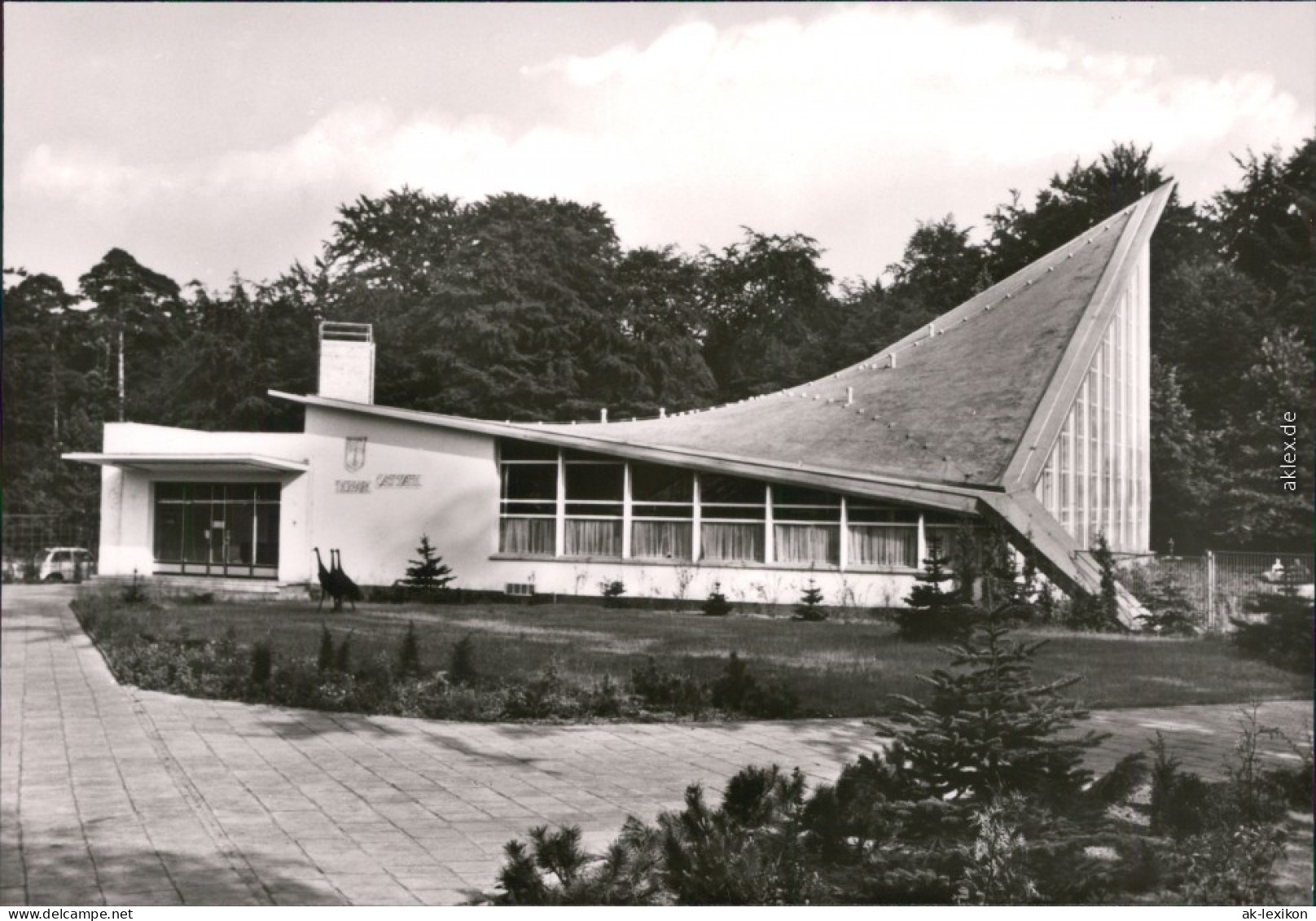 Ansichtskarte Finow-Eberswalde Tierpark-Gaststätte 1978 - Eberswalde