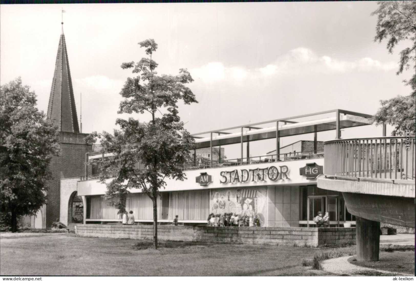 Ansichtskarte Cottbus Cho&#263;ebuz HO-Gaststätte Am Stadttor 1978 - Cottbus