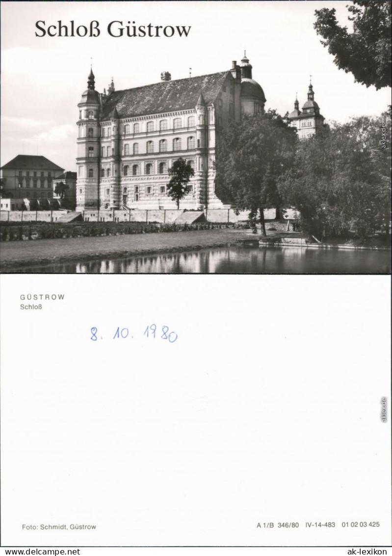 Ansichtskarte Güstrow Schloss 1980 - Guestrow