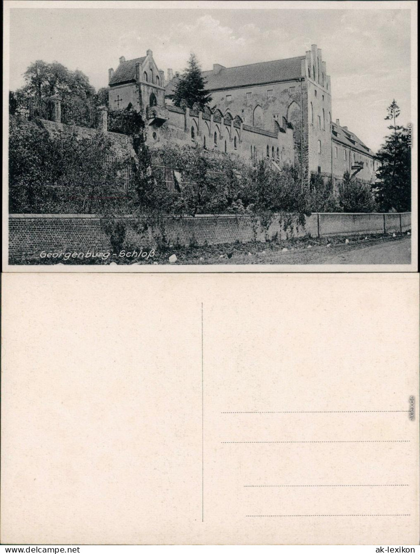 Insterburg Tschernjachowsk (Черняховск) Schloss Georgenburg 1920 - Ostpreussen