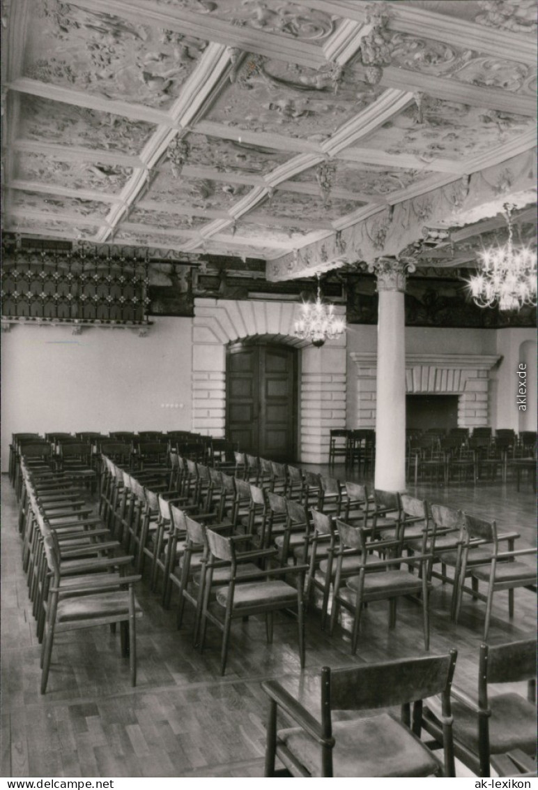 Ansichtskarte Güstrow Schloss - Festsaal Mit Stuckdecke 1980 - Guestrow