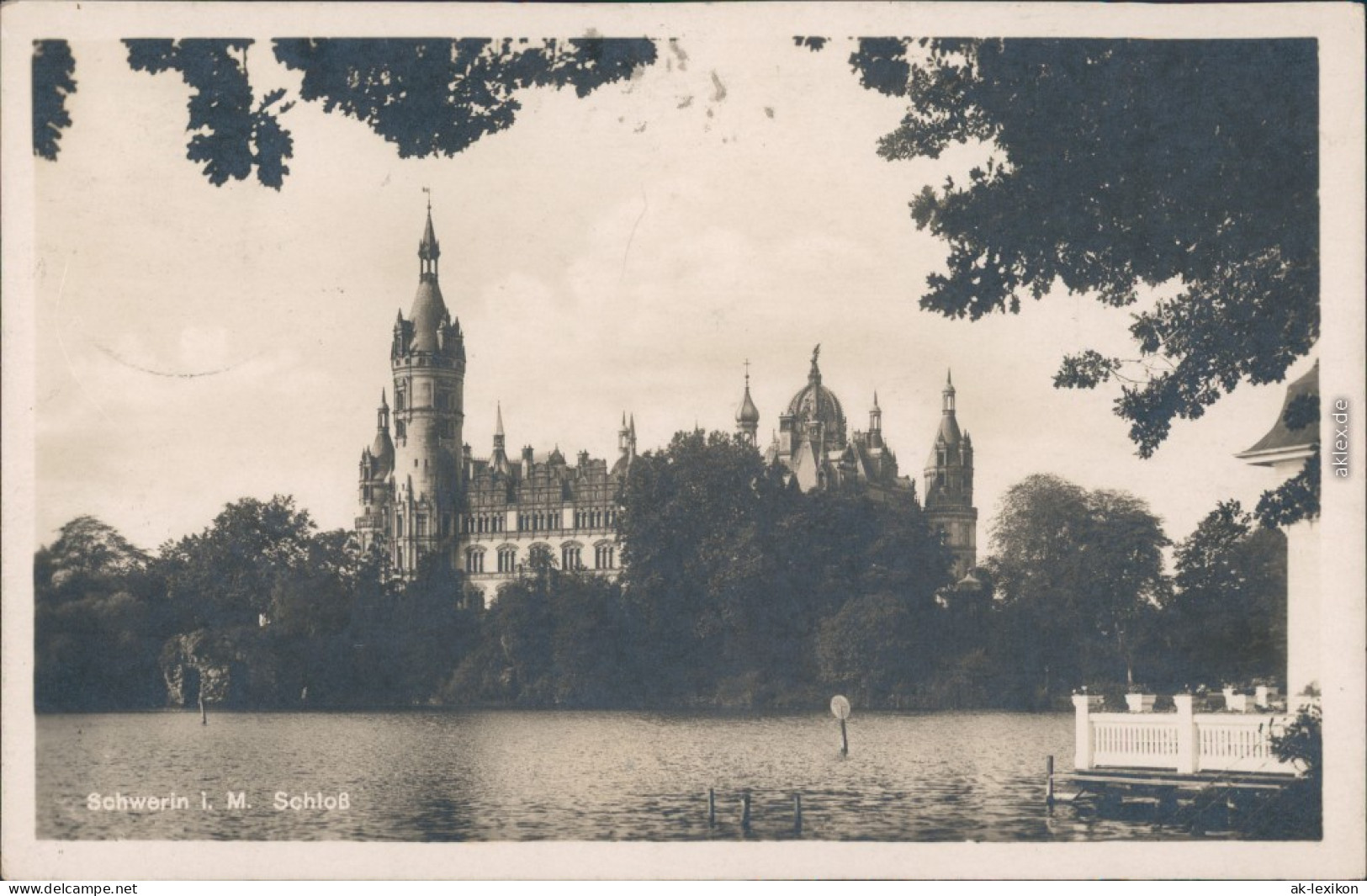 Ansichtskarte Schwerin Schweriner Schloss 1925 - Schwerin