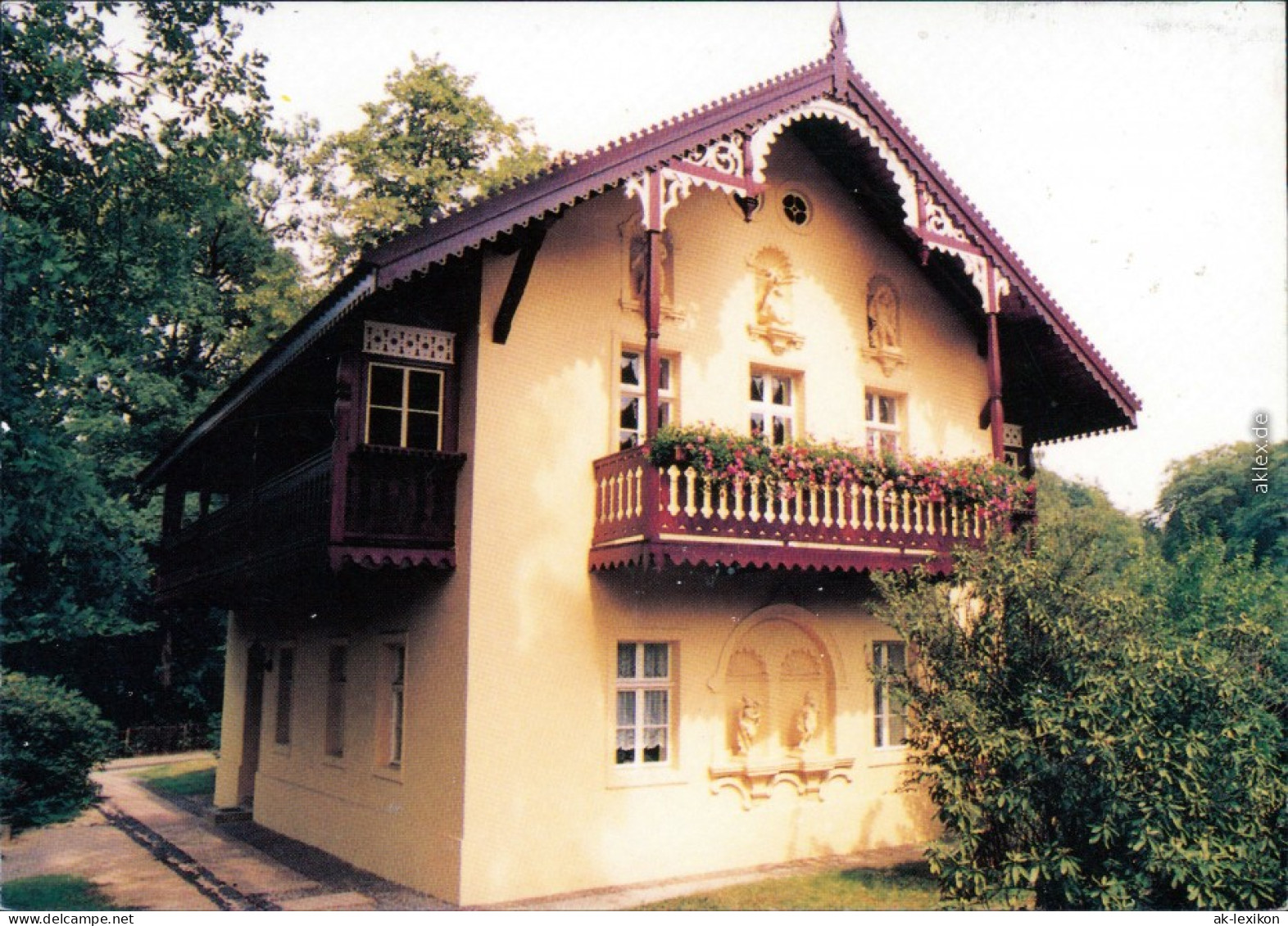 Kromlau-Gablenz (Oberlausitz) Kromola Jab&#322;o&#324;c Kavalierhaus 1995 - Kromlau Kromola