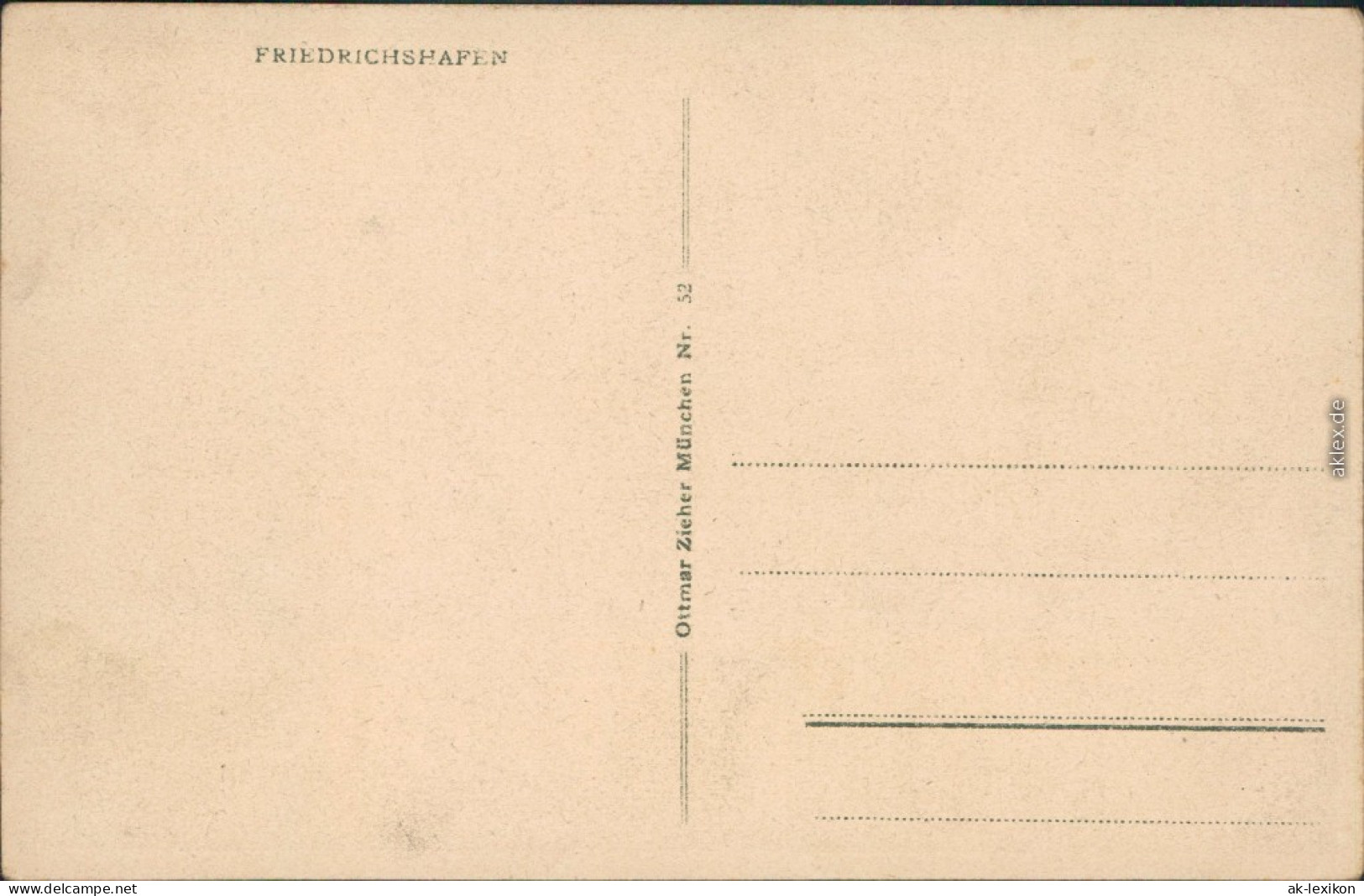 Ansichtskarte Friedrichshafen Panorama-Ansicht 1915 - Friedrichshafen