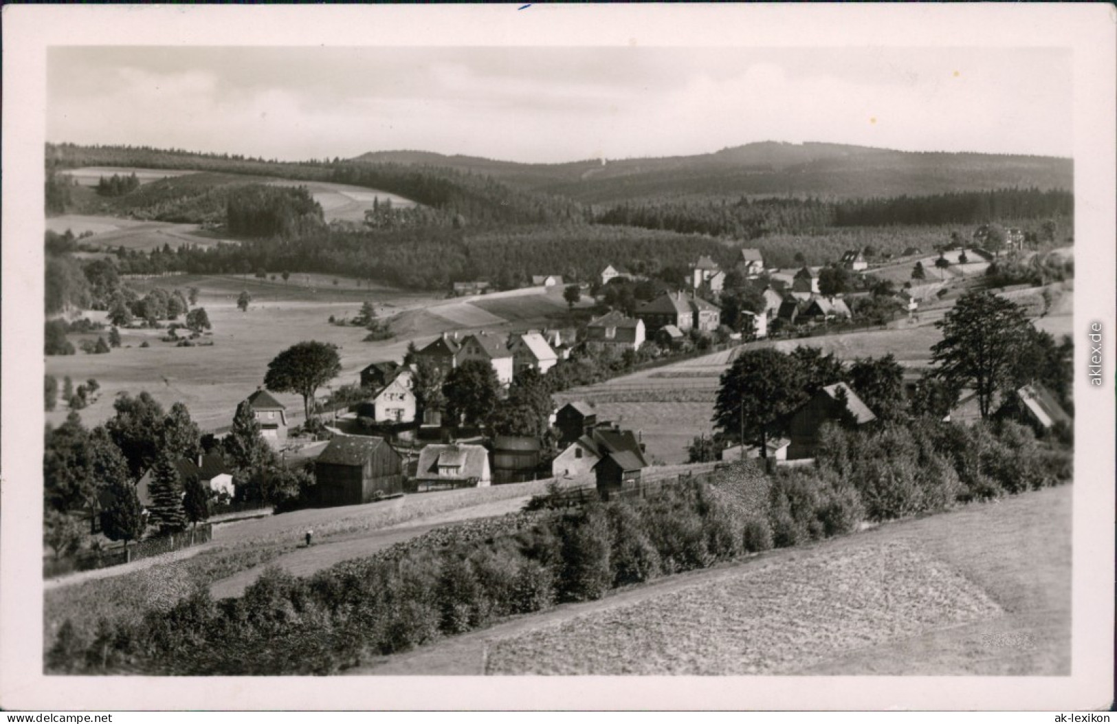 Sohl Bad Elster Panorama Foto Ansichtskarte Vogtland G1957 - Bad Elster