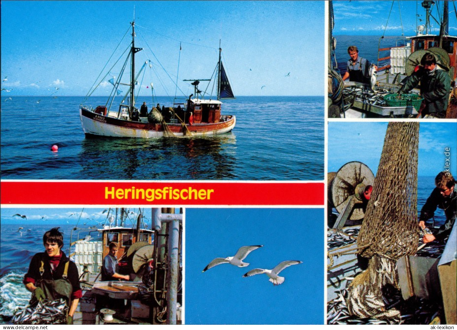 Ansichtskarte  Heringsfischer 1995 - Zonder Classificatie
