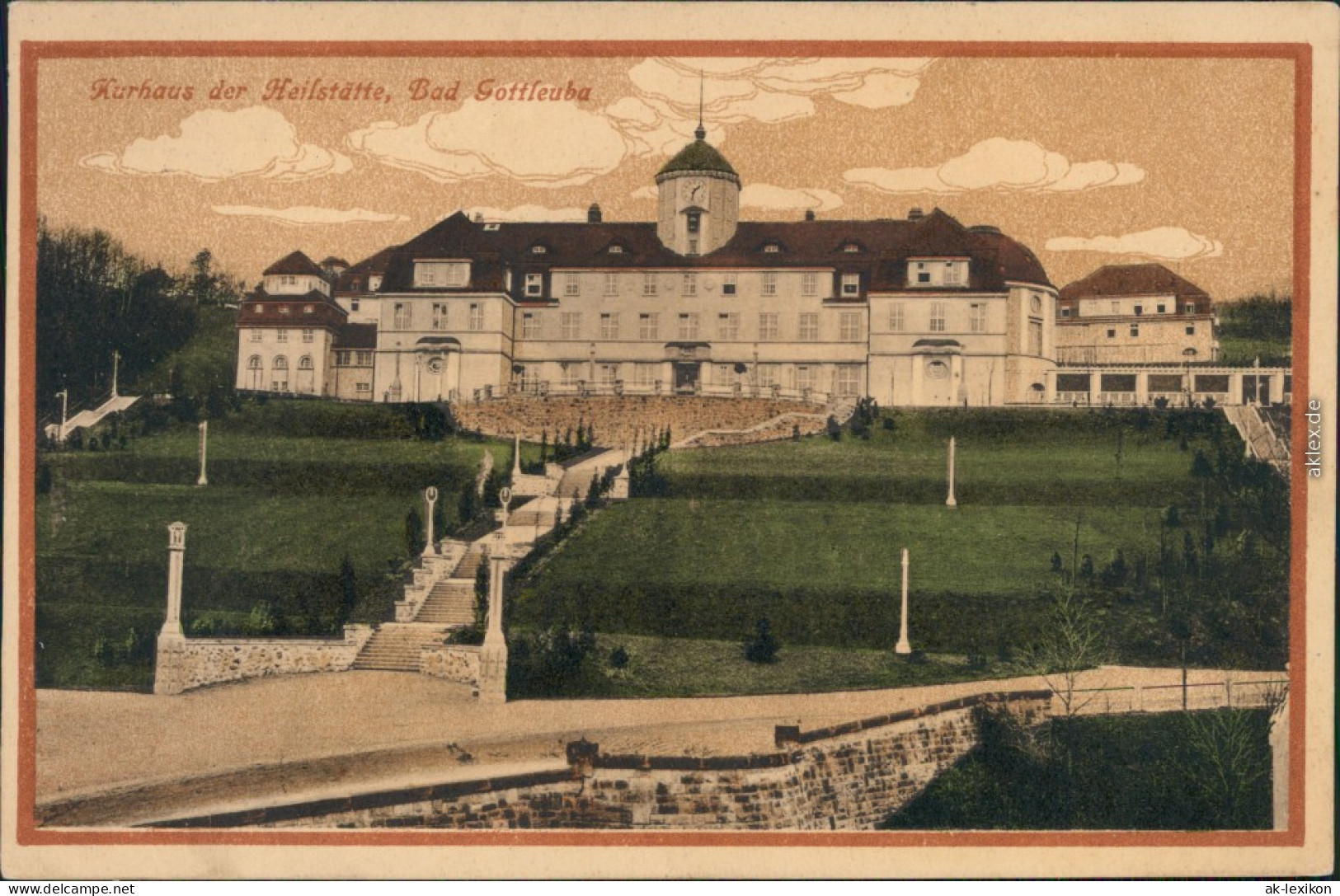 Bad Gottleuba-Bad Gottleuba-Berggießhübel Kurhaus Der Heilstätten 1940 - Bad Gottleuba-Berggiesshuebel