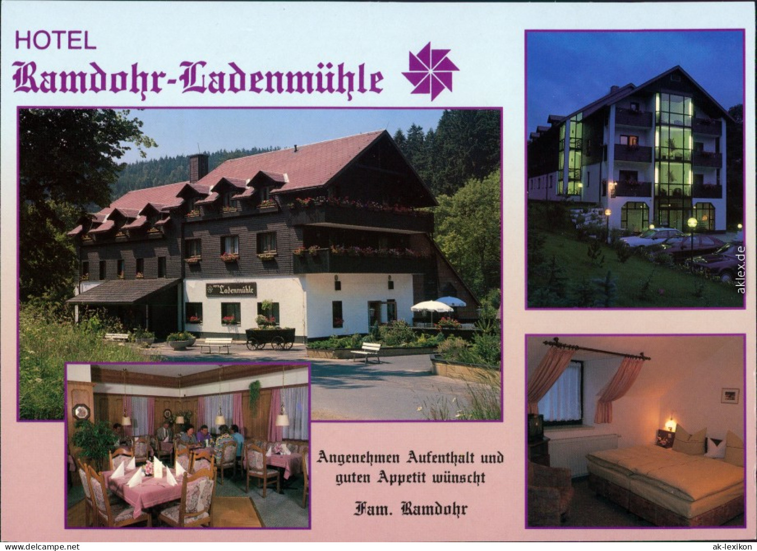 Ansichtskarte Hirschsprung-Altenberg (Erzgebirge) Ramdohr-Ladenmühle 1994 - Altenberg