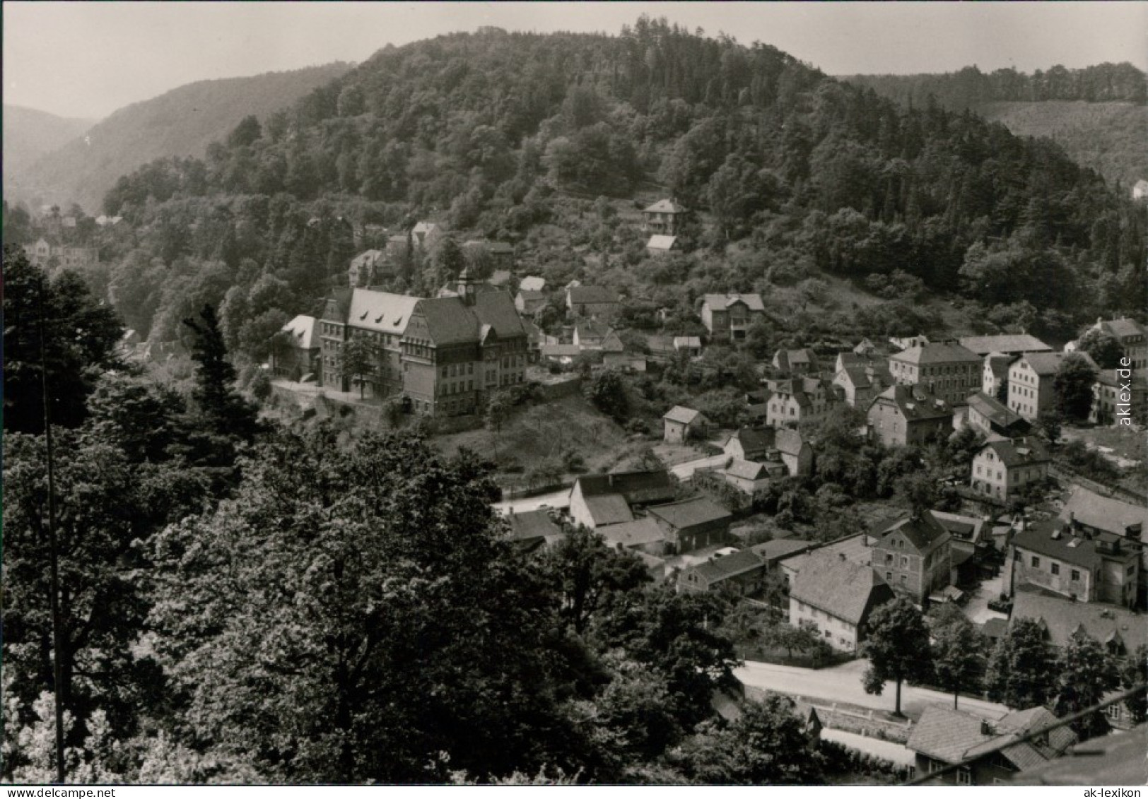 Ansichtskarte Tharandt Blick Auf Die Stadt 1973 - Tharandt