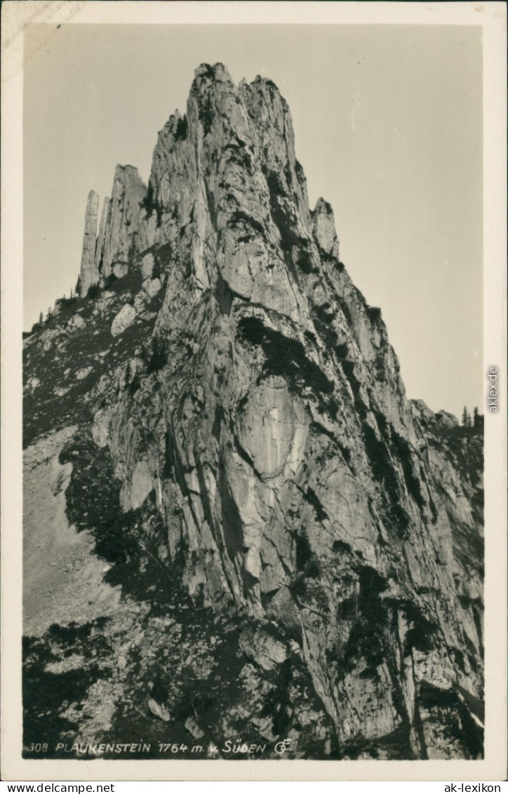 Ansichtskarte Tegernsee (Stadt) Plankenstein (Berg) - 1764 M Von Süden 1939 - Tegernsee