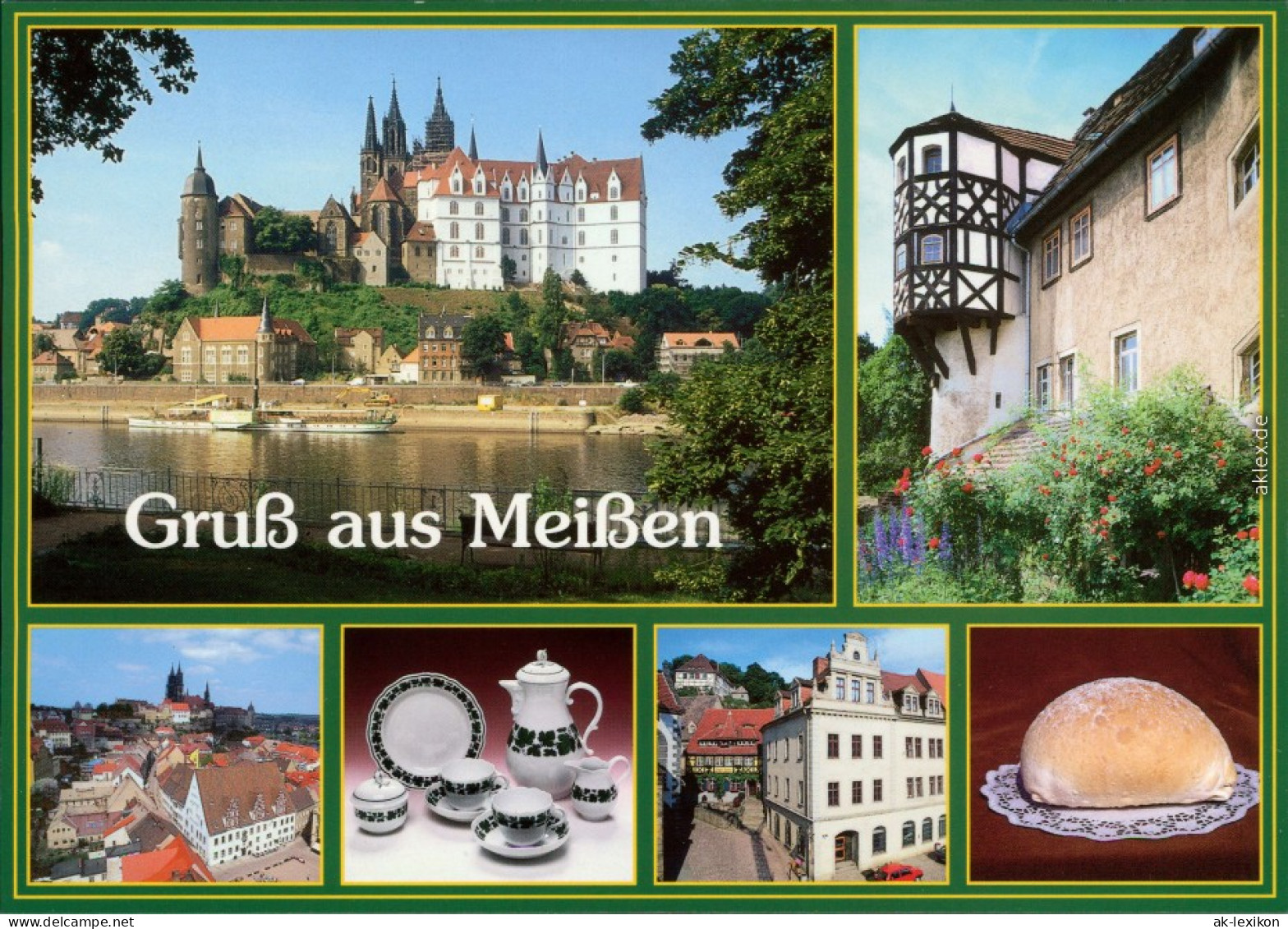 Ansichtskarte Meißen Albrechtsburg Und Dom, Erker, Altstadt, Markt 2000 - Meissen