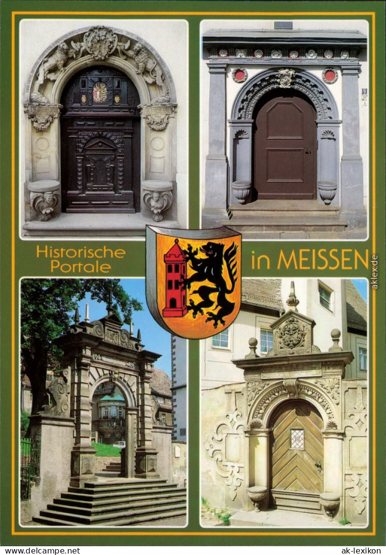 Meißen Sitznischenportal Am Jahnaischen Freihof Am Bürgerhaus  Futtermauer 1998 - Meissen