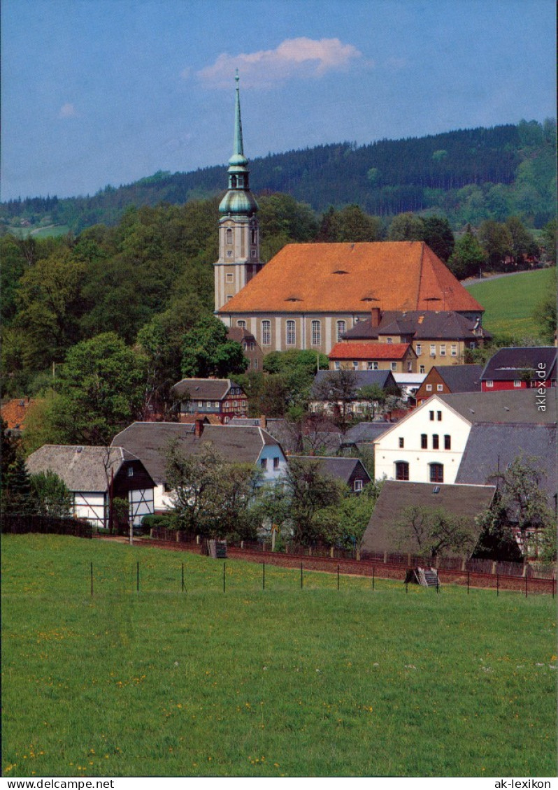 Ansichtskarte Cunewalde (Oberlausitz) Kumwałd Kirche 2003 - Cunewalde