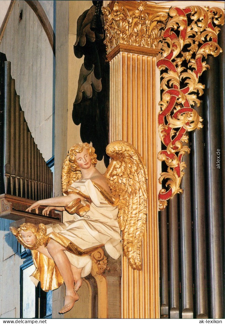 Freiberg (Sachsen) Dom St. Marien - Detail Und Engel Silbermannorgel 2001 - Freiberg (Sachsen)