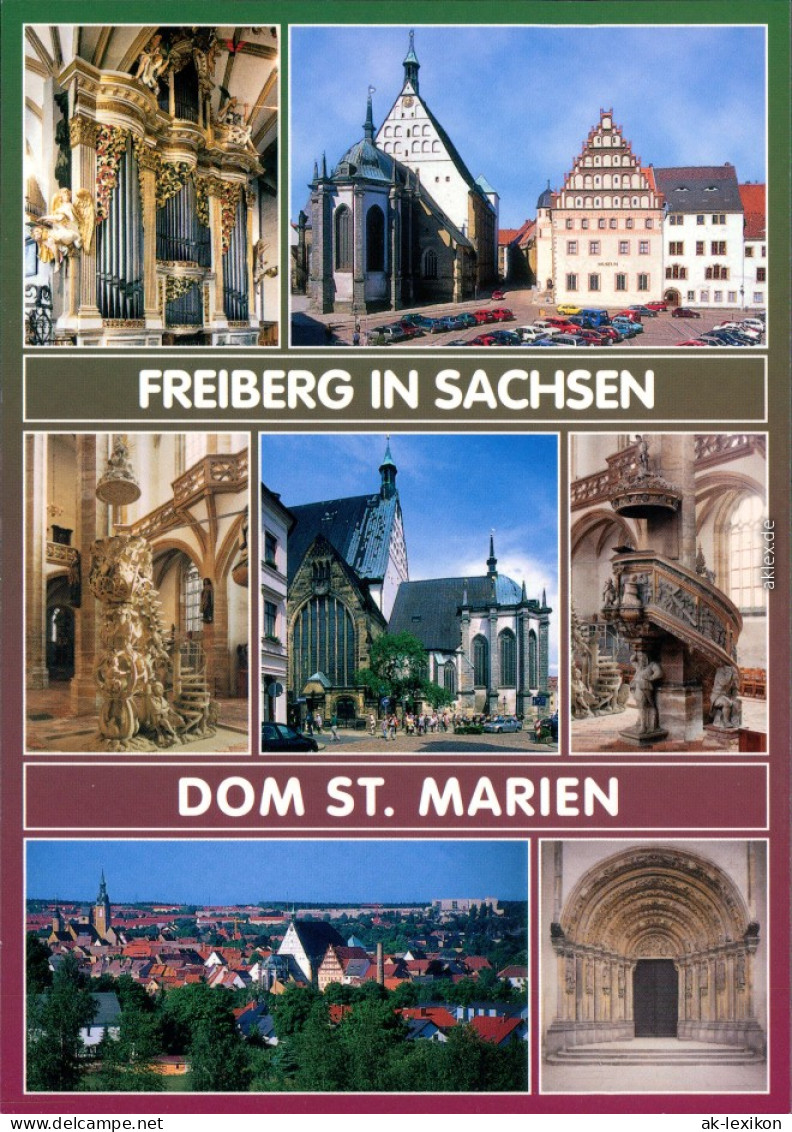 Ansichtskarte Freiberg (Sachsen) Dom St. Marien 2001 - Freiberg (Sachsen)