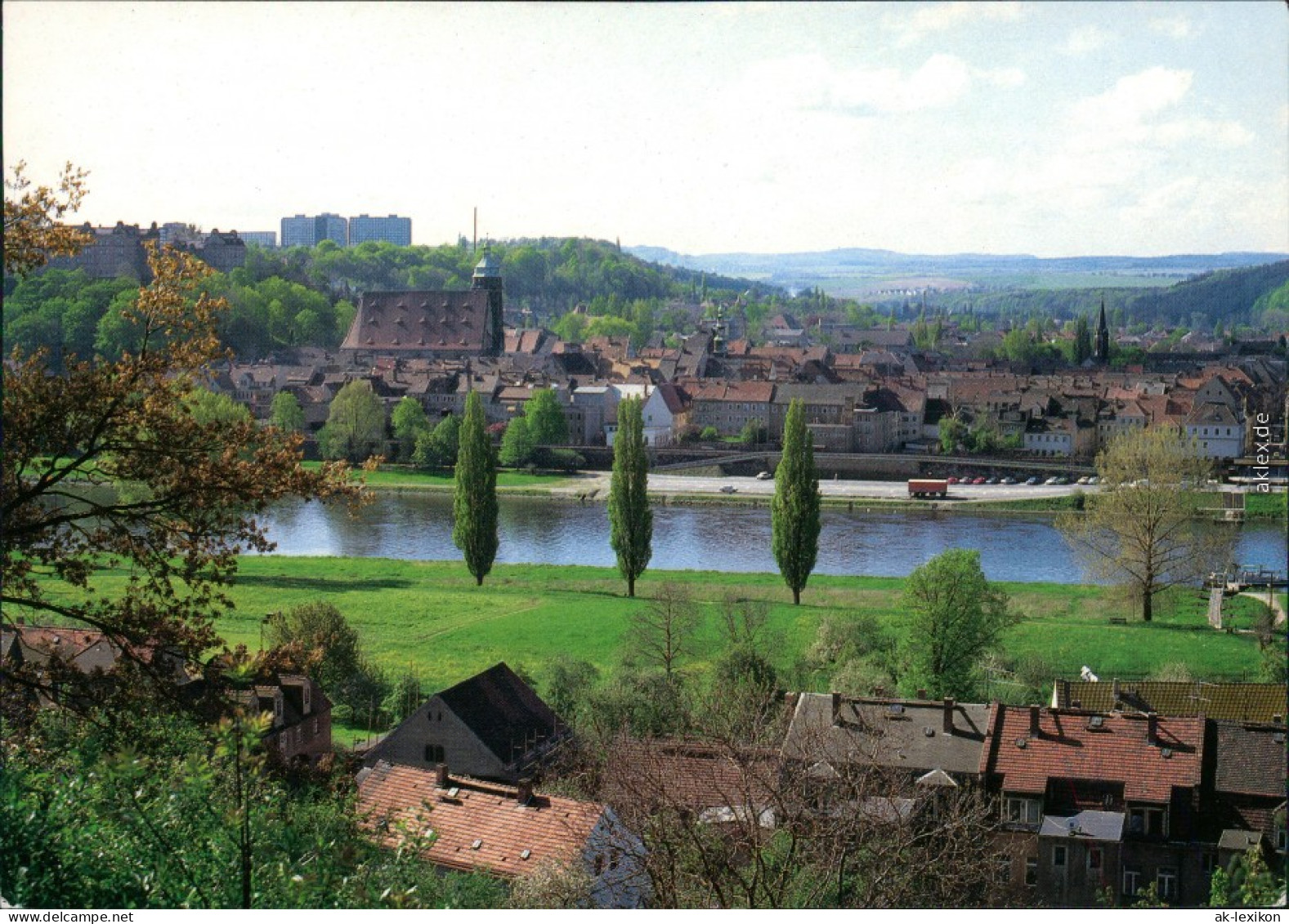 Ansichtskarte Pirna Blick Auf Die Stadt 1995 - Pirna