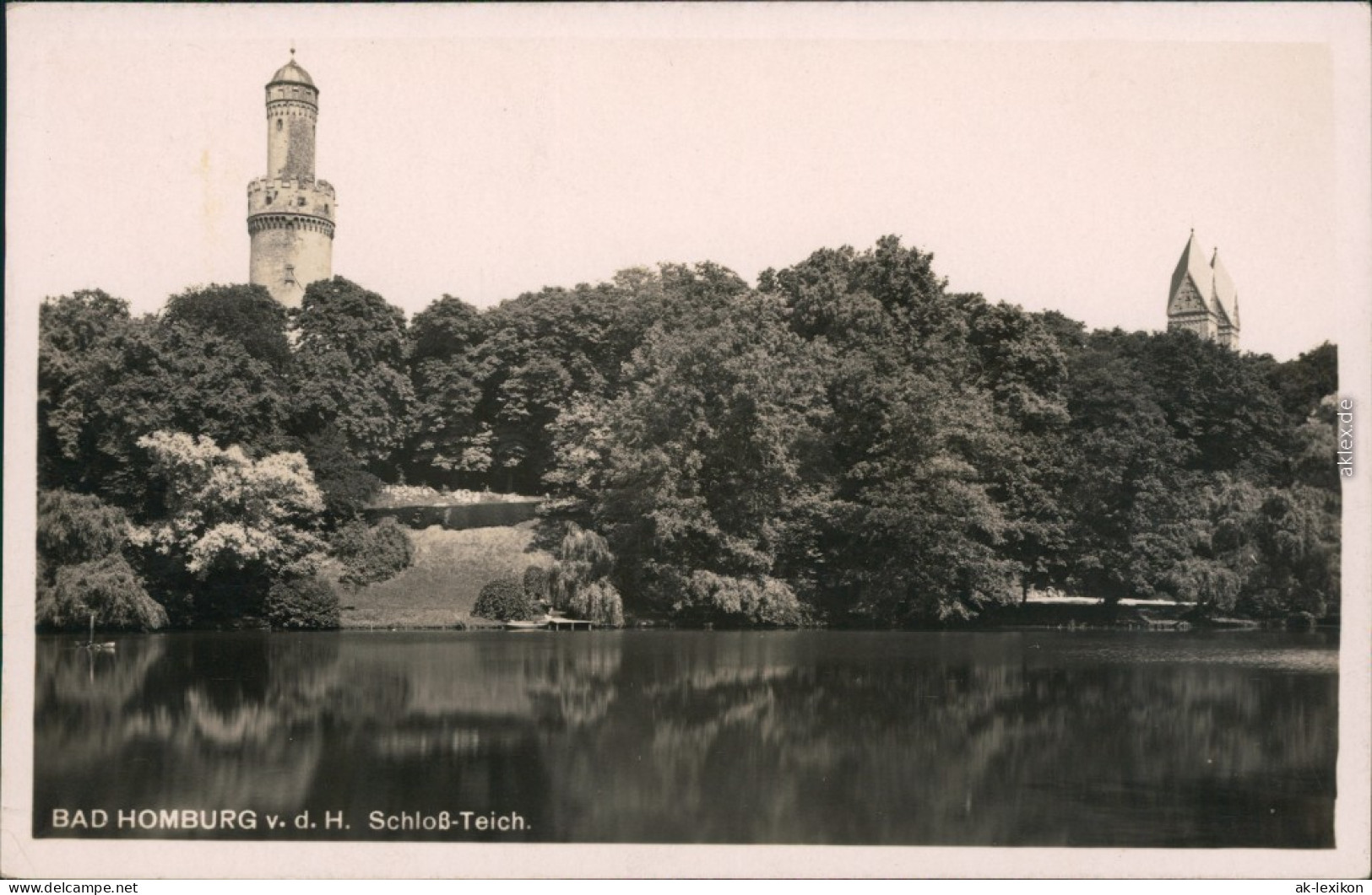 Ansichtskarte Bad Homburg Vor Der Höhe Kaiserliches Schloß 1933 - Bad Homburg