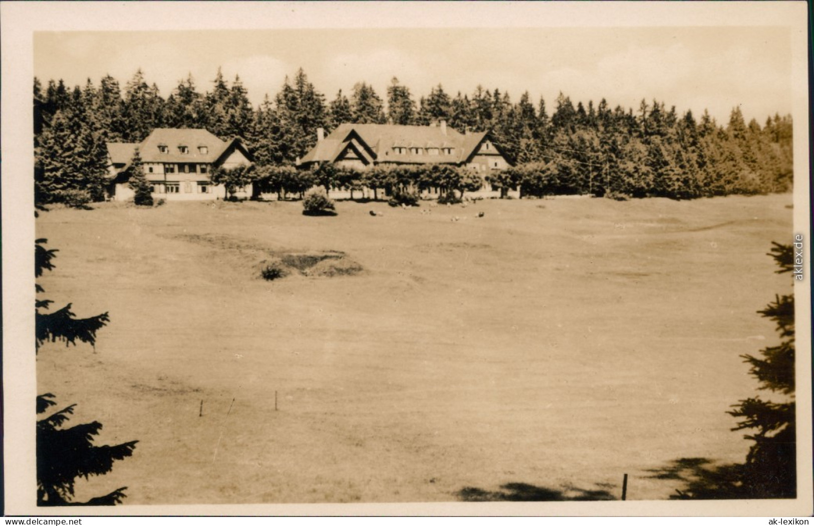 Ansichtskarte Oberhof (Thüringen) Hotel Der Jugend 1955  - Oberhof