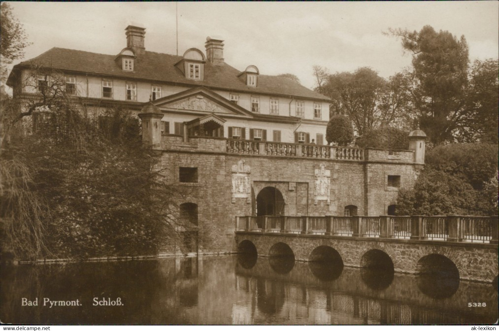 Foto Bad Pyrmont Schloss 1928 Privatfoto - Bad Pyrmont