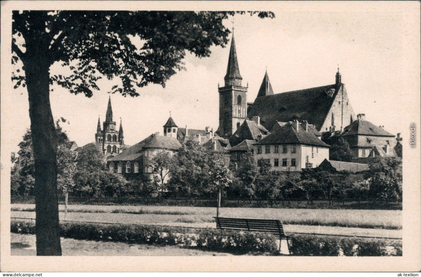 Ansichtskarte Ansbach St. Gumbertuskirche Und Johanniskirche 1965 - Ansbach