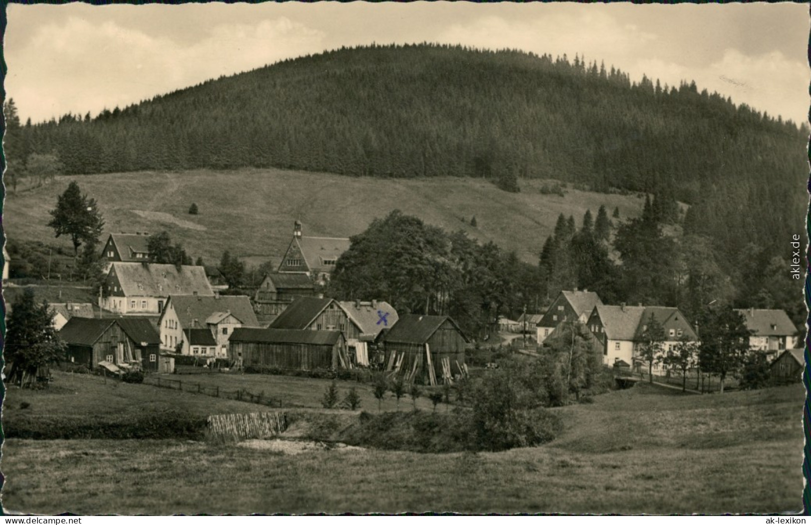 Ansichtskarte Wildenthal-Eibenstock Blick Auf Den Ort 1960 - Eibenstock