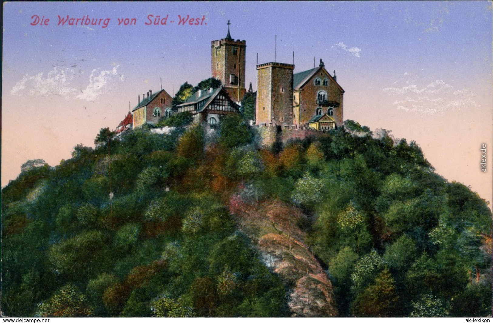Ansichtskarte Eisenach Wartburg Xx 1915 - Eisenach