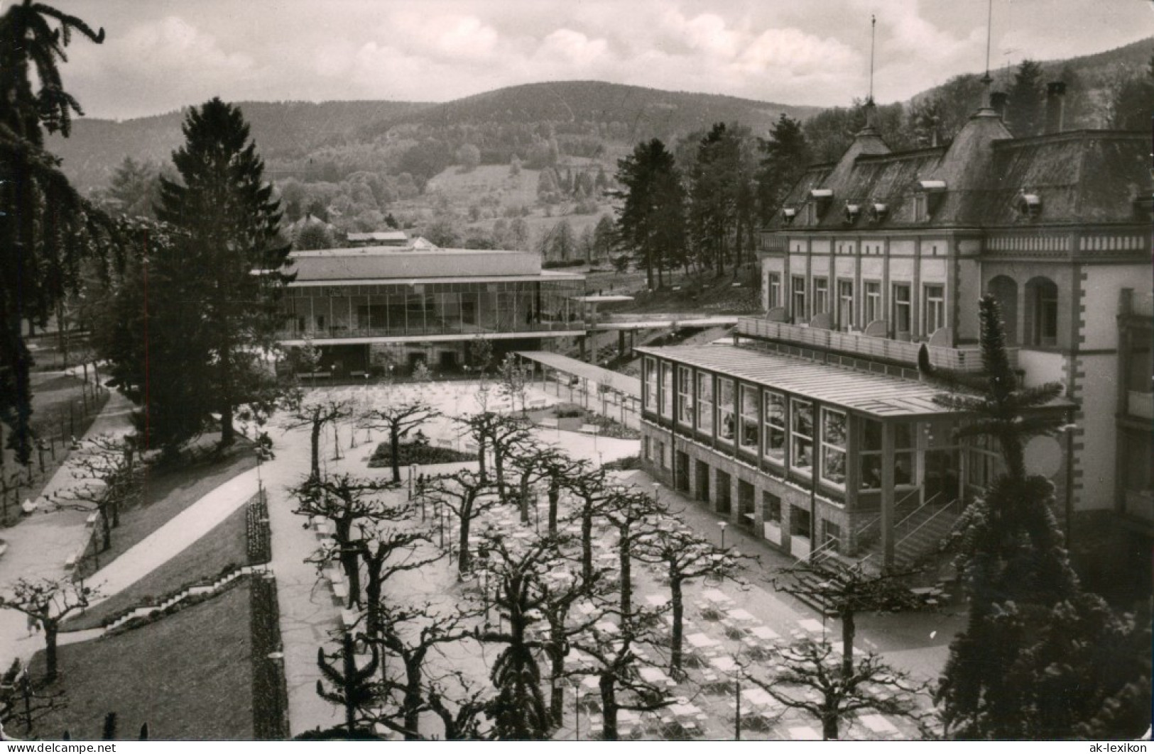 Ansichtskarte Bad Orb Kurhaus Mit Konzerthalle 1960 - Bad Orb