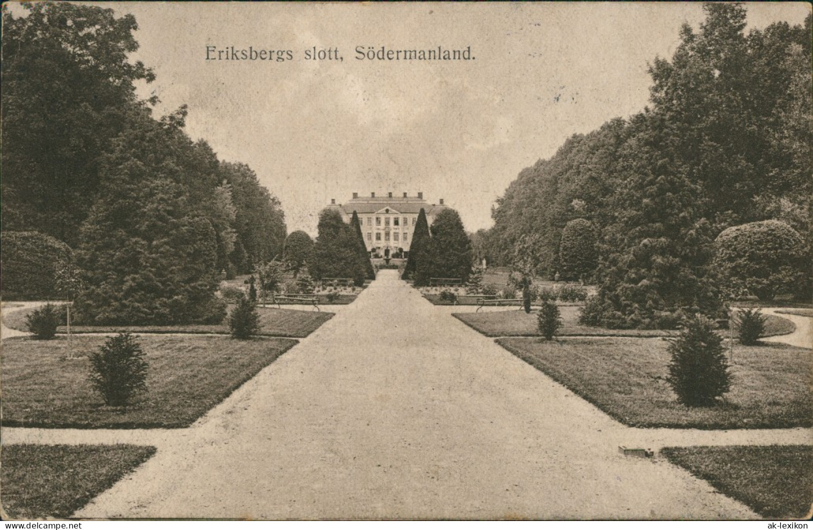Ansichtskarte Katrineholm Schloss Ericsberg 1922 - Zweden