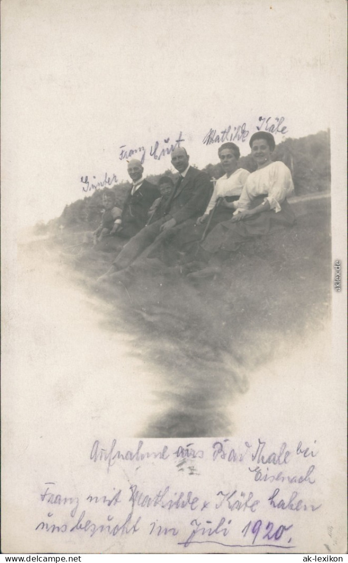  Menschen / Soziales Leben - Gruppenfotos - Familien-Wandertag 1925 - Zonder Classificatie