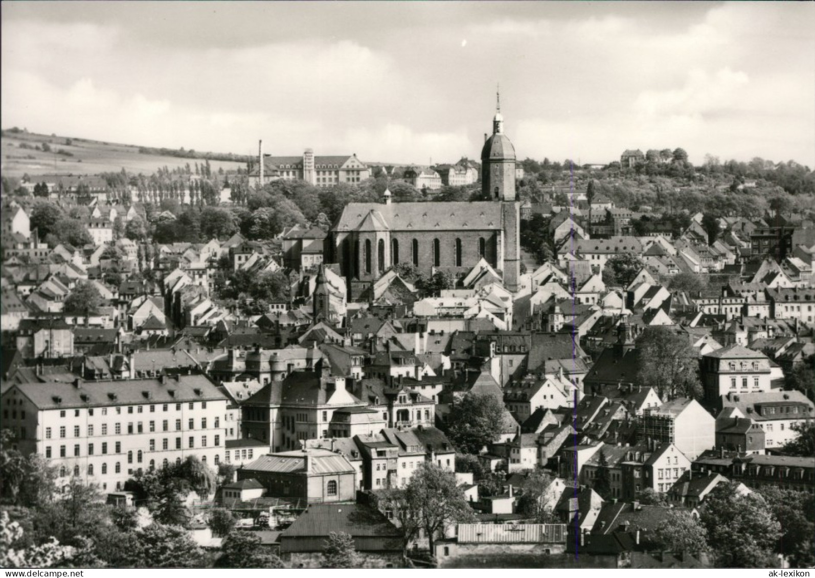 Ansichtskarte Annaberg-Buchholz Blick Auf Den Ort 1975 - Annaberg-Buchholz