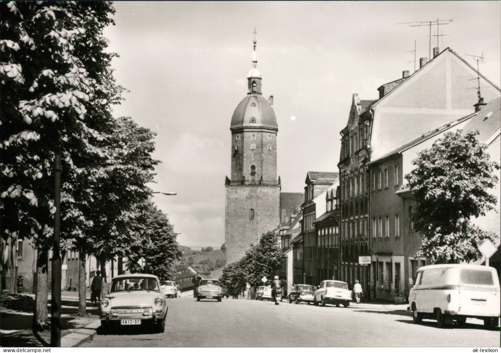 Ansichtskarte Annaberg-Buchholz Große Kirchgasse Mit St. Annenkirche 1976 - Annaberg-Buchholz