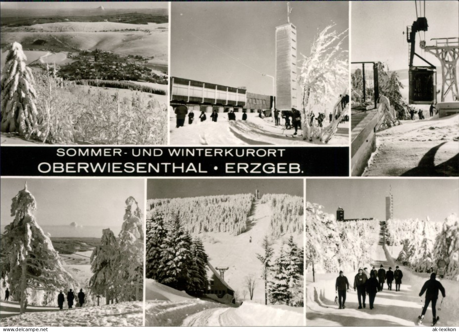 Ansichtskarte Oberwiesenthal Ansichten 1973 - Oberwiesenthal