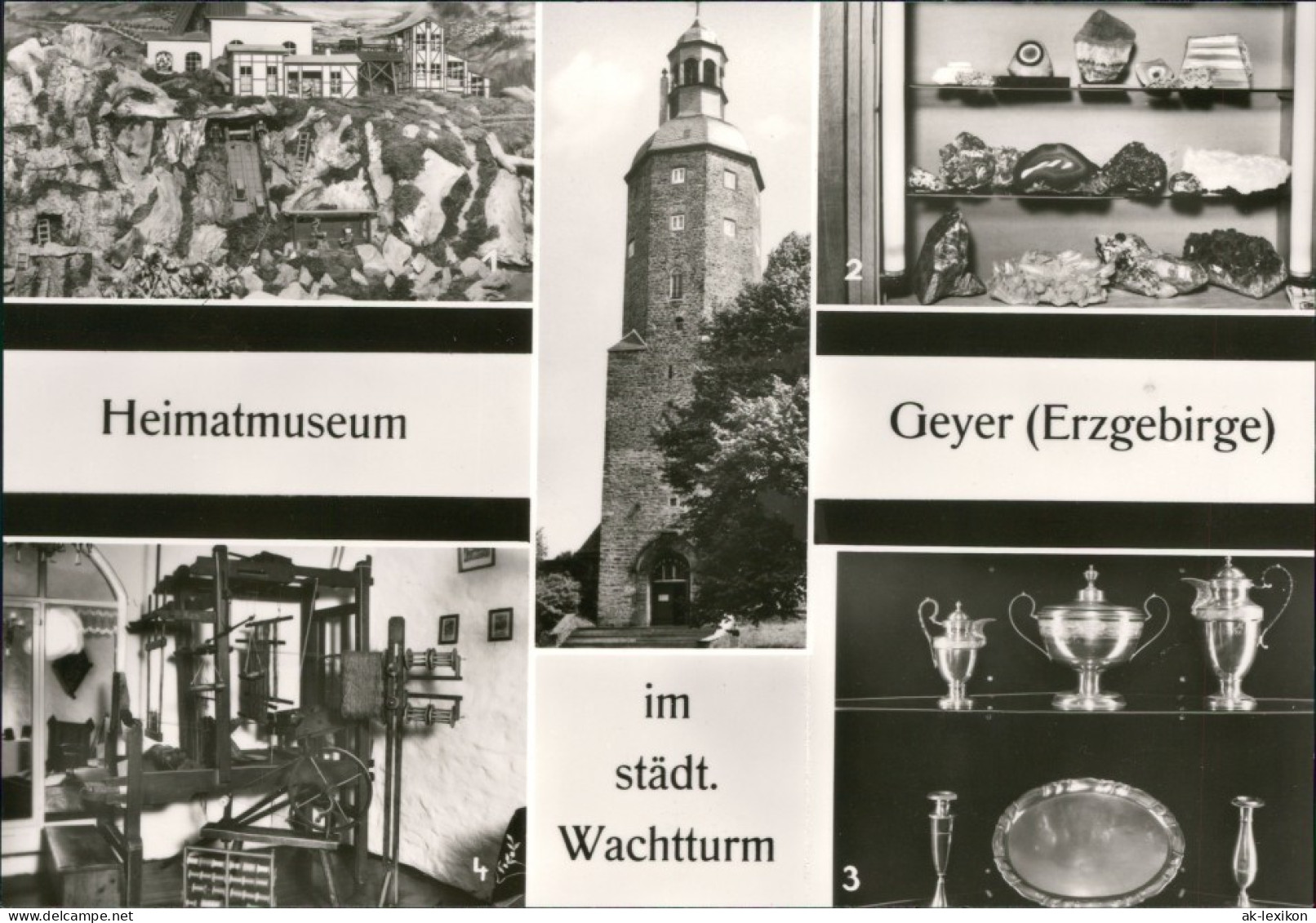 Ansichtskarte Geyer Heimatmuseum Im Städt. Wachturm 1977 - Geyer