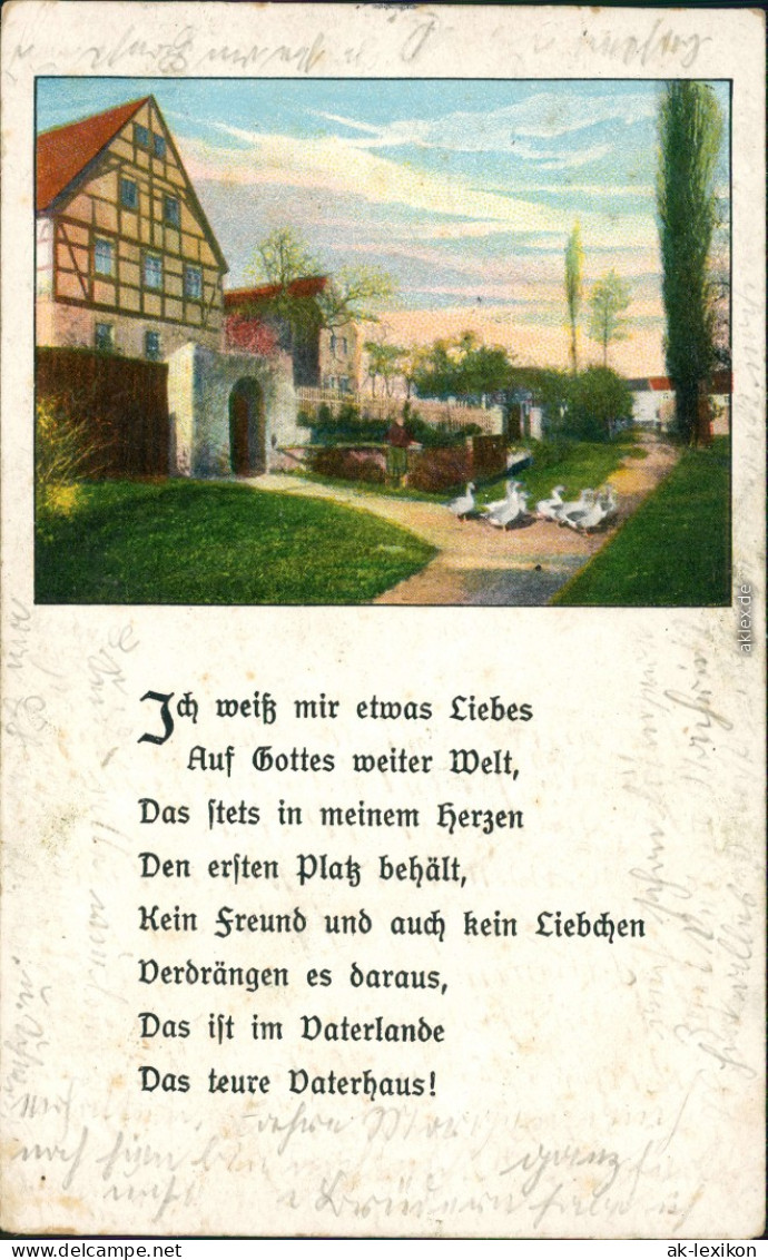 Ansichtskarte  Spruchkarten/Gedichte - Ich Weiß Mir Etwas Liebes ... 1916 - Filosofia & Pensatori