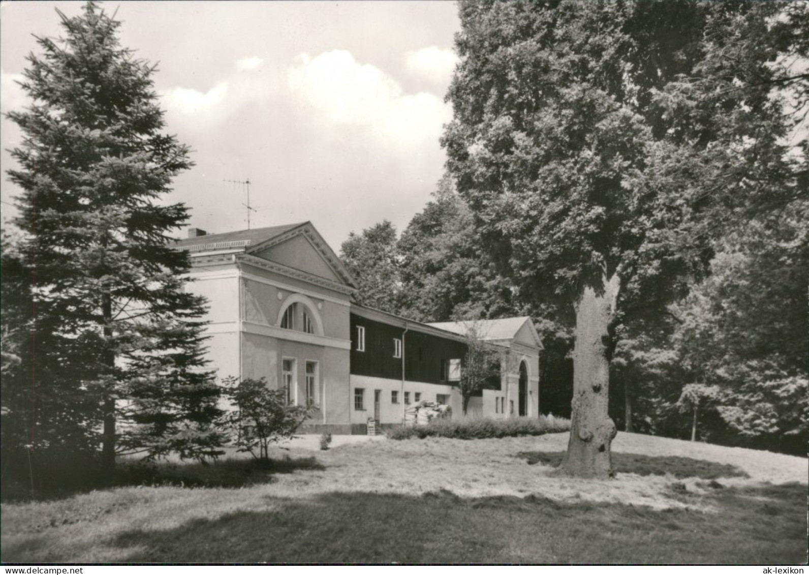 Ansichtskarte Kohren-Sahlis Schwind-Pavillon Im Park 1981 - Kohren-Sahlis