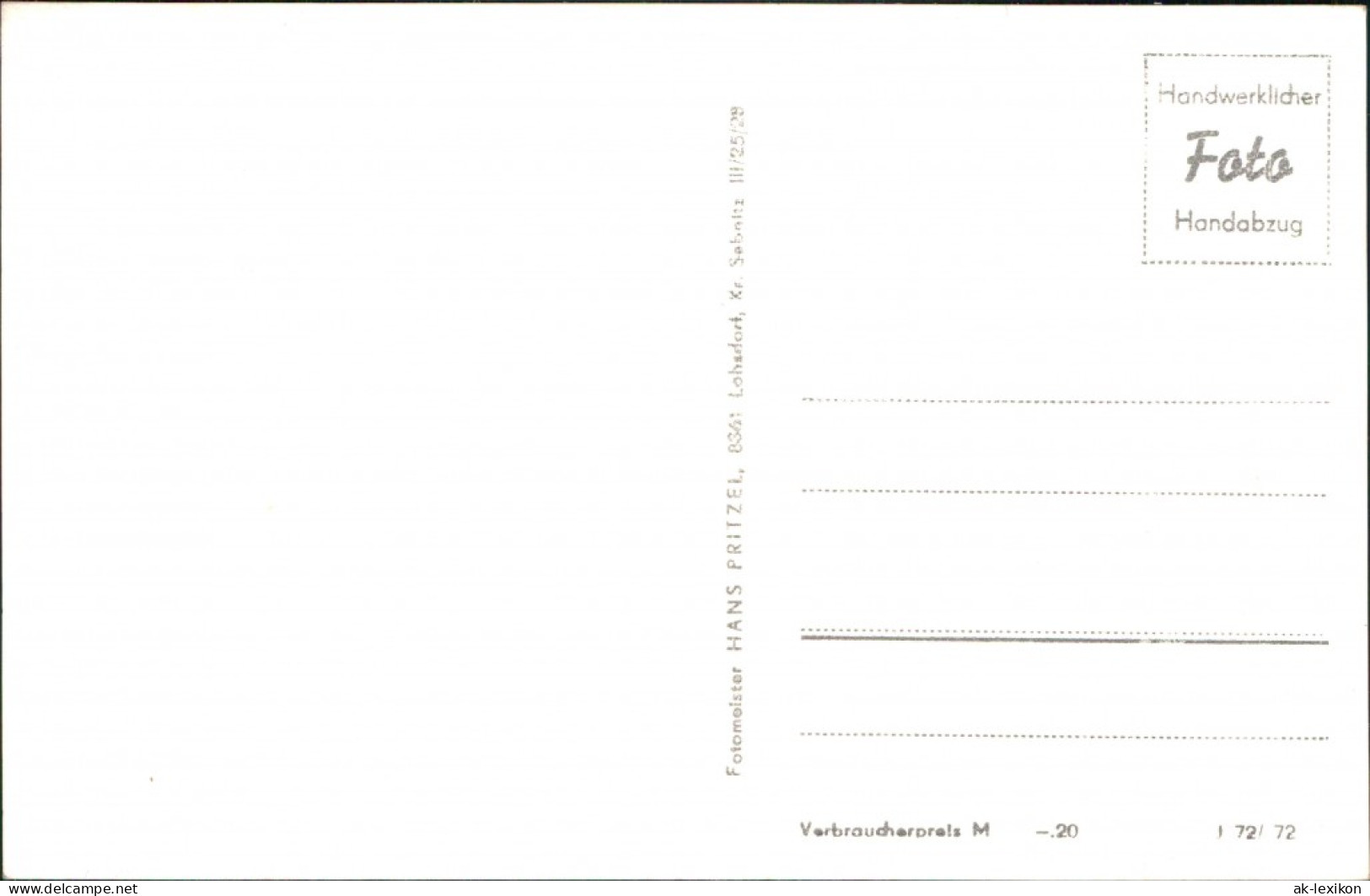 Ansichtskarte Hohnstein (Sächs. Schweiz) Burg, Kirche, Rathaus, Schule 1972 - Hohnstein (Sächs. Schweiz)