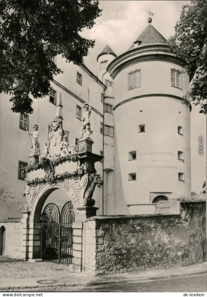 Ansichtskarte Torgau Schloss Hartenfels - Jagdtor 1974 - Torgau