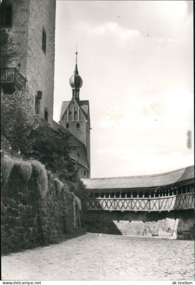 Ansichtskarte Rochsburg-Lunzenau Pulverturm 1979 - Lunzenau