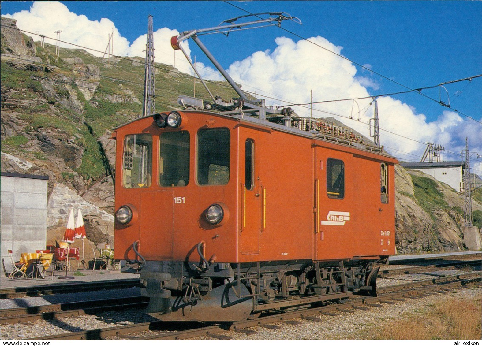 Rhätische Bahn (RhB) Gepäcktriebwagen, Chemin De Fer Rhétique (RhB) 1986 - Trains