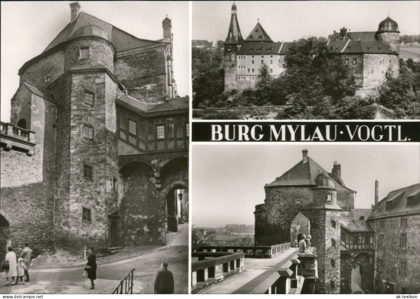 Ansichtskarte Mylau Burg Mylau - Museum 1977 - Mylau