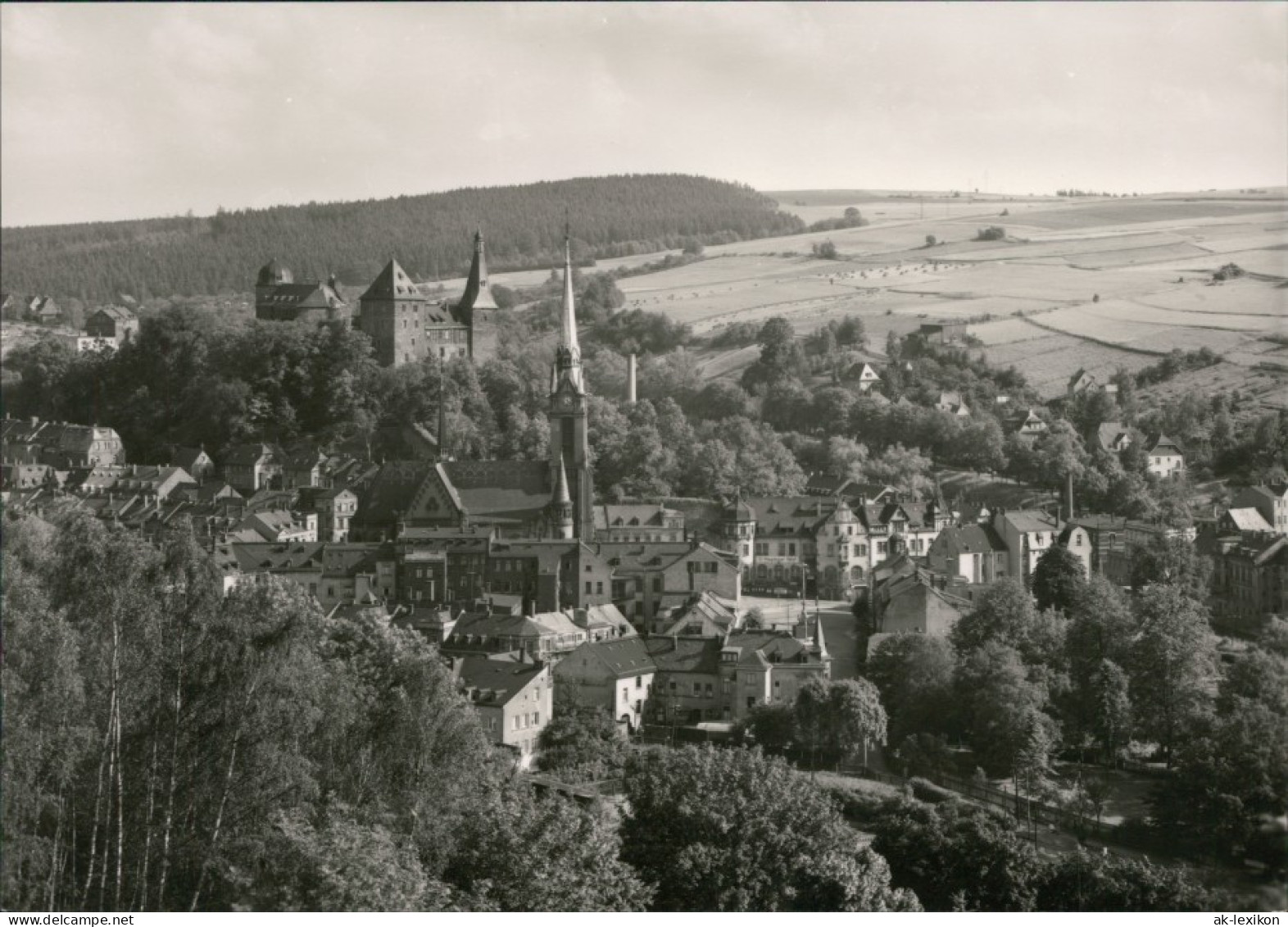 Ansichtskarte Mylau Blick Auf Die Stadt 1973 - Mylau